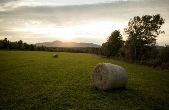 Scenic landscape of the Eastern Townships