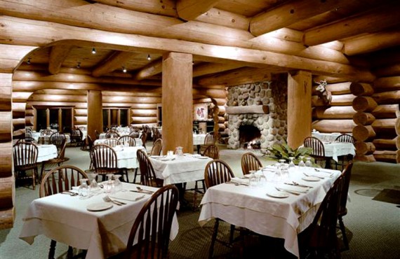 Pourvoirie Sacacomie - Salle à manger Pourvoirie Sacacomie - Salle à manger