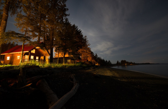 Riverfront cabin