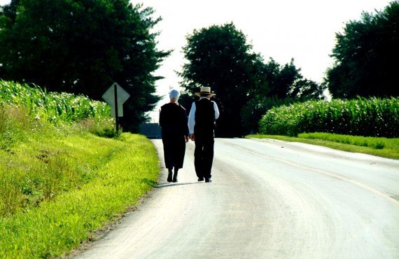 Couple de Amish