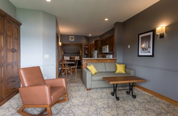 Suite niveau lac - lit King Suite niveau lac - lit King