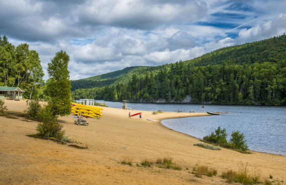 Les plages du parc du Mont-Tremblant Les plages du parc du Mont-Tremblant