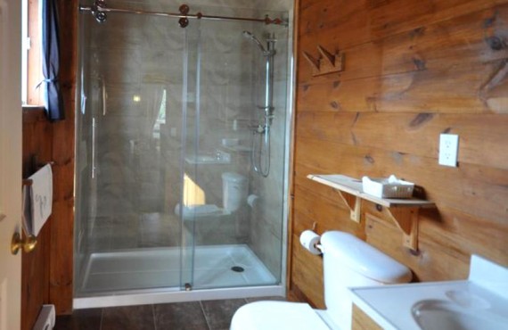 Les chalets Mekoos - Salle de bain Les chalets Mekoos - Salle de bain