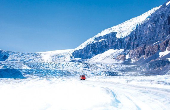 Excursion au glacier Athabasca