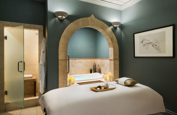 Spa treatment room Spa treatment room
