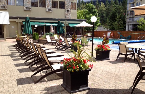 Hôtel Mountain Side - Piscine Hôtel Mountain Side - Piscine