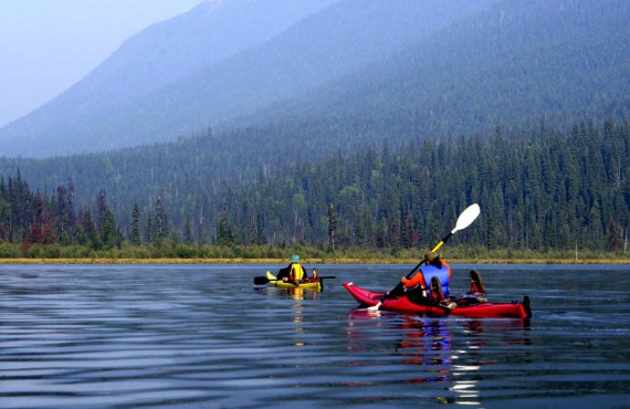 Kayak de mer sur le Fjord du Saguenay Kayak de mer sur le Fjord du Saguenay