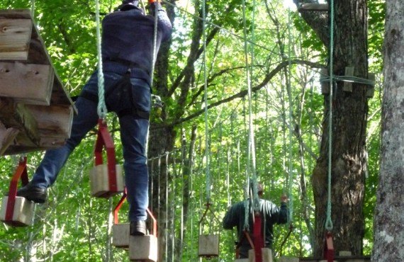 Pourvoirie Valga - Activité sentier aérien Pourvoirie Valga - Activité sentier aérien