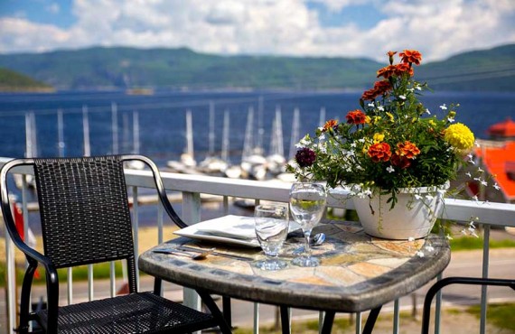 Appartements sur le Fjord - Terrasse Appartements sur le Fjord - Terrasse