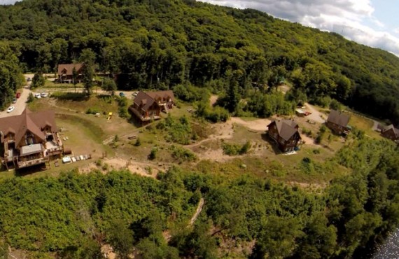 Auberge Couleurs de France - Vue aérienne Auberge Couleurs de France - Vue aérienne