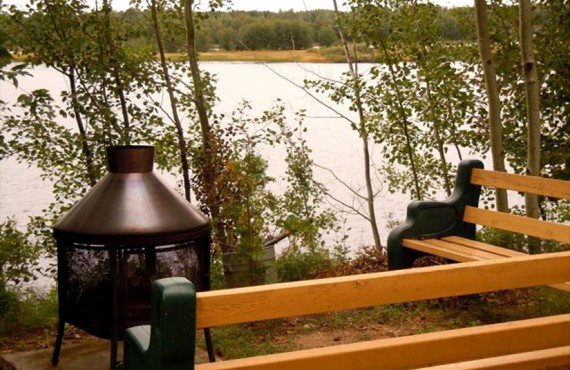 Auberge des Berges - Vue de la terrasse Auberge des Berges - Vue de la terrasse