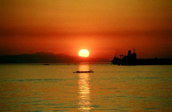 Coucher de soleil sur English Bay Coucher de soleil sur English Bay