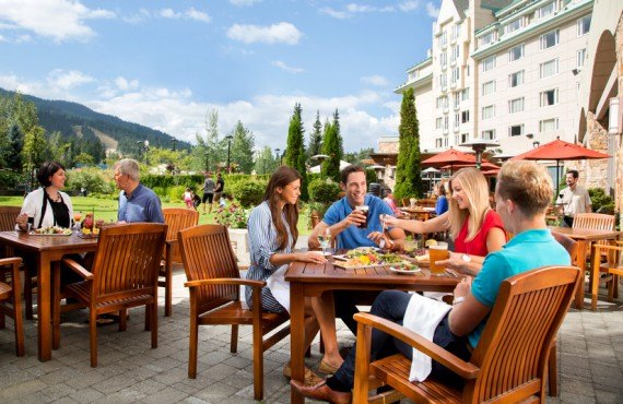 Fairmont Château Whistler - Terrasse Fairmont Château Whistler - Terrasse
