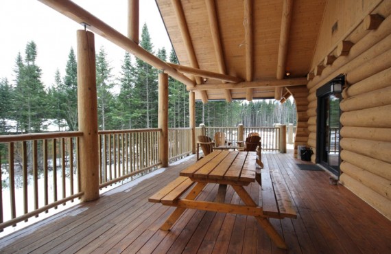 The Beaver cottage Balcony The Beaver cottage Balcony