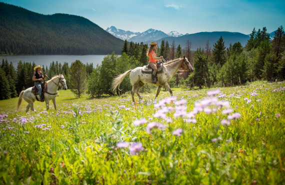 Randonnée à cheval Randonnée à cheval