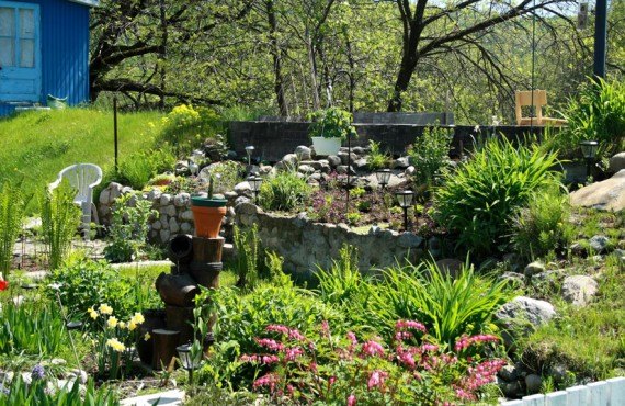 Gîte Fleury - Jardin Gîte Fleury - Jardin