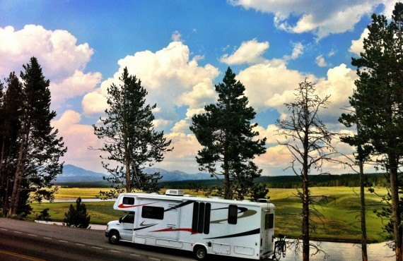 Hayden Valley en camping-car