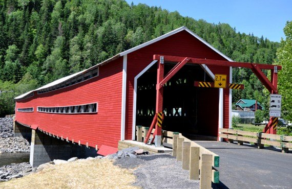Covered Bridge of Routhierville, Quebec
