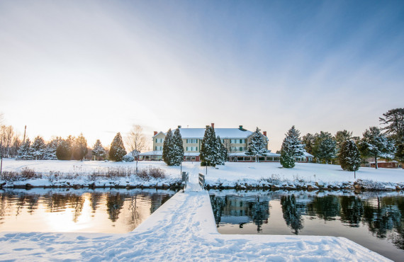 L'auberge en hiver L'auberge en hiver