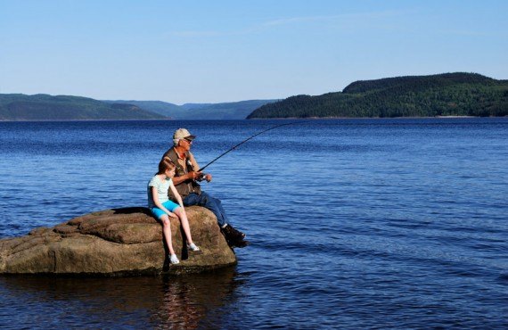 Pêche à la truite - Cap Jaseux Pêche à la truite - Cap Jaseux