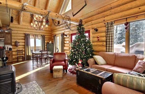Cabane au Canada - salle de repos Cabane au Canada - salle de repos