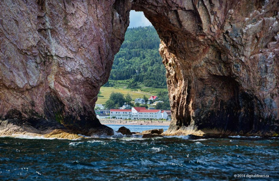 View near Percé Rock View near Percé Rock