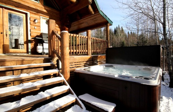 Cabane au Canada - Jacuzzi extérieur Cabane au Canada - Jacuzzi extérieur