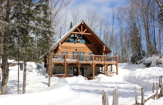 Cabane au Canada - site enchanteur Cabane au Canada - site enchanteur
