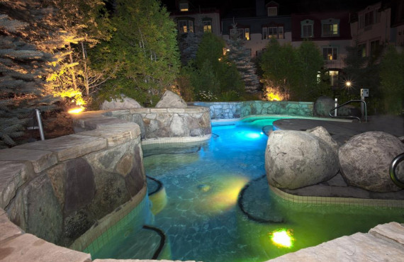 Heated pool Heated pool
