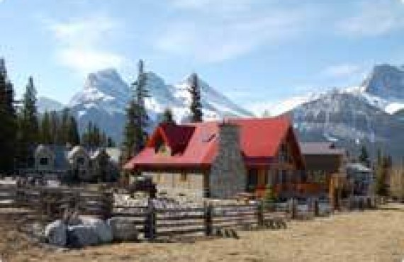 Ranch typique de l'Ouest Canadien Ranch typique de l'Ouest Canadien