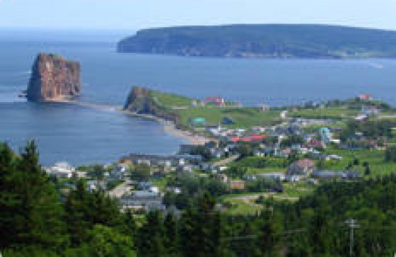 Village de Percé Village de Percé