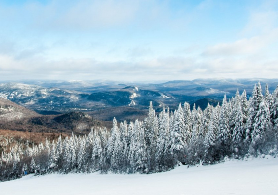 Les Laurentides sous la neige