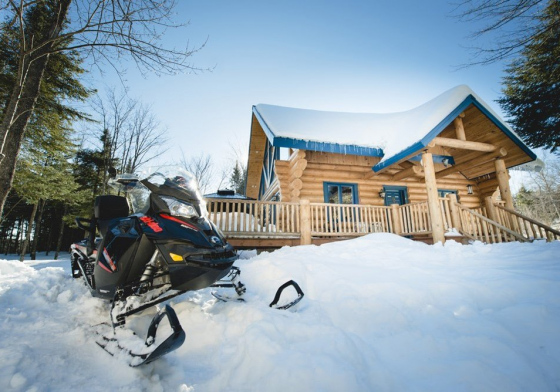 Chalet en Bois Rond