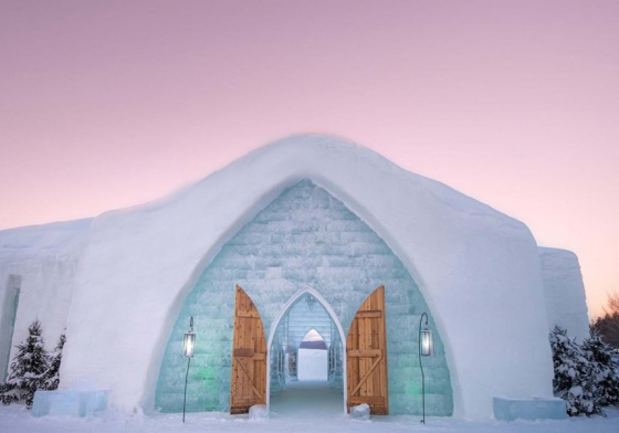 Hôtel de glace, Valcartier, QC