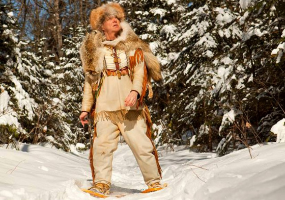 Site Traditionnel Huron - Balade en raquettes &agrave; neige