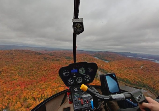 Héli-tremblant en automne