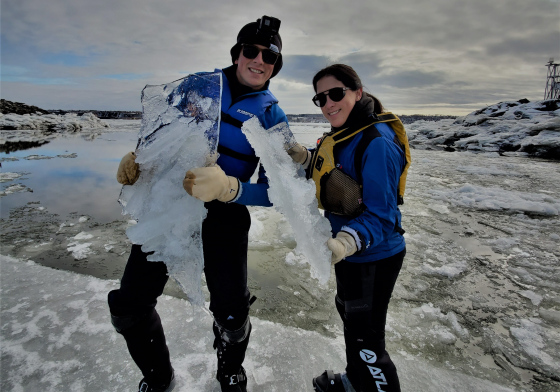 Les glaces du St-Laurent
