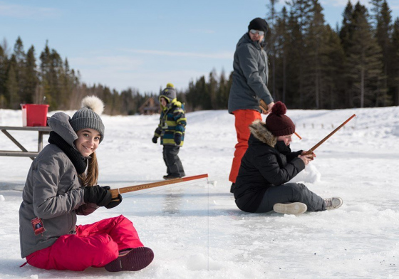 La pêche sur glace