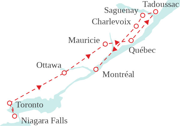 Québec et Ontario