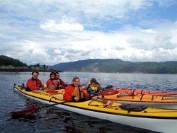Fjord du Saguenay - Kayak de mer en famille