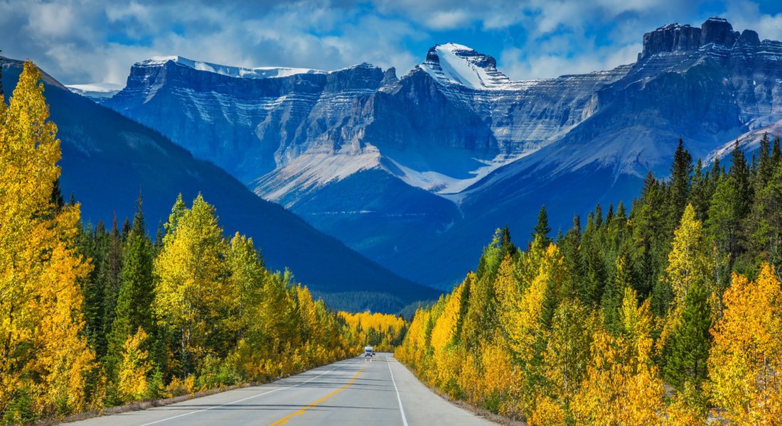 voyage dans l'ouest canadien en autobus