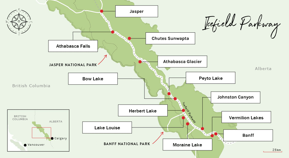 Icefields Parkway Between Banff And Jasper The Ultimate Guide