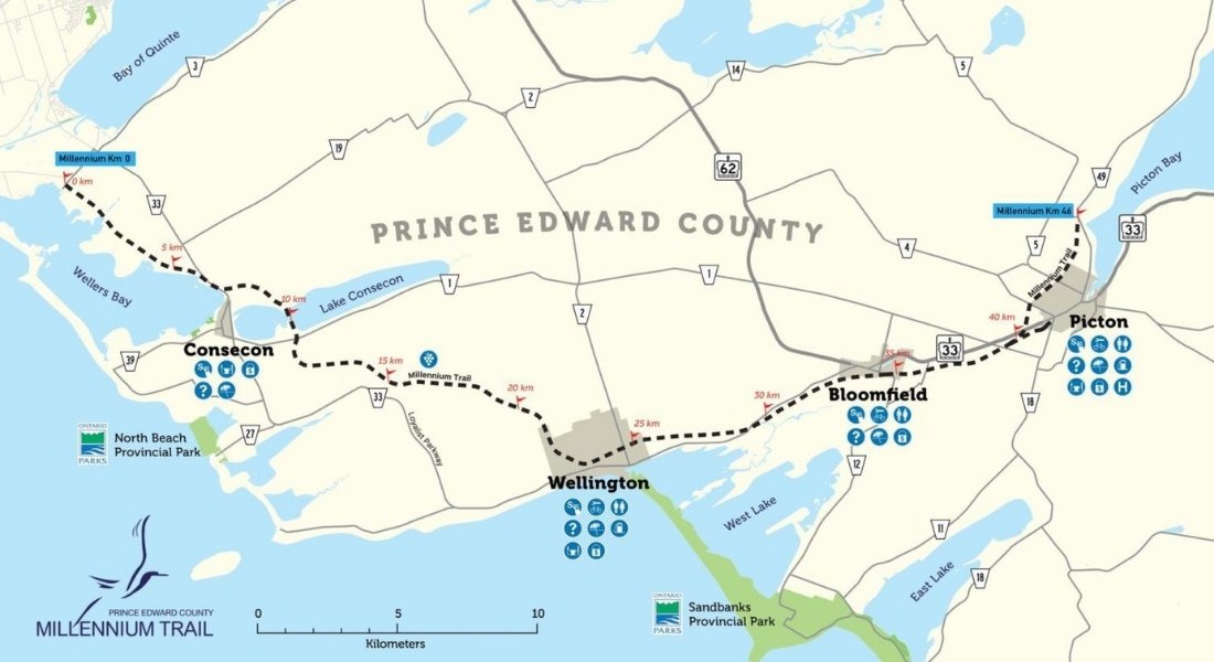 Sandbanks Provincial Park Map ChristenOdin