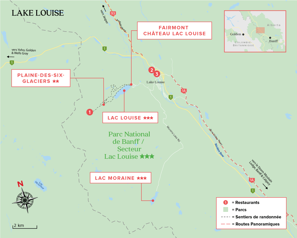 lake louise carte