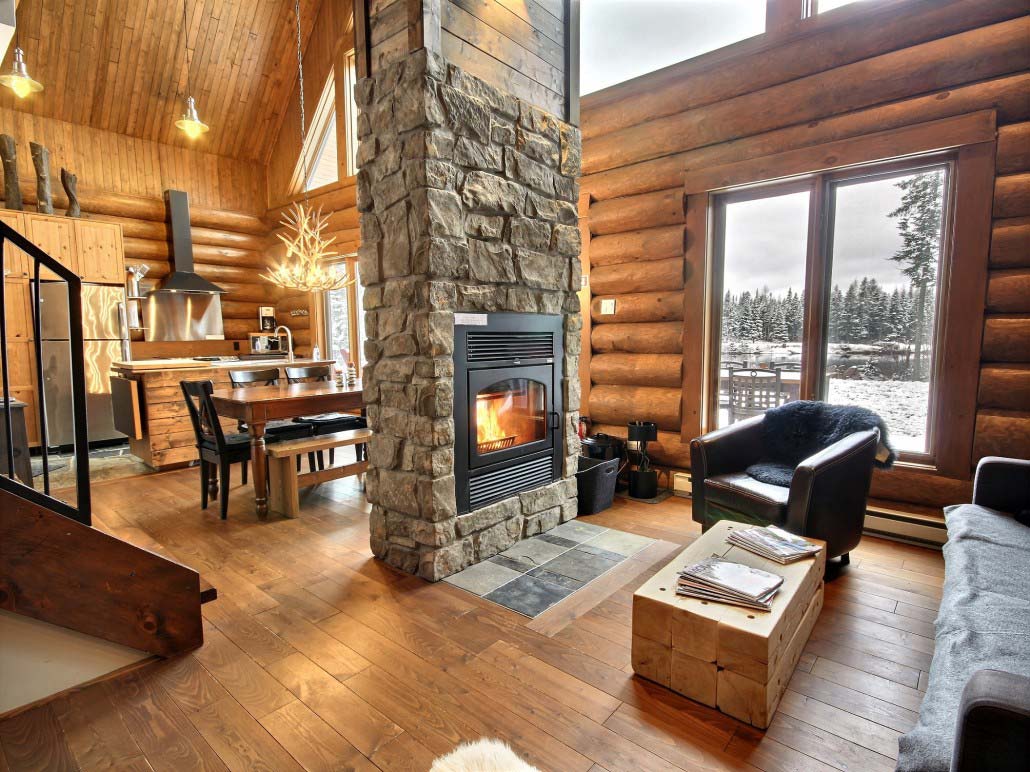 Salle principale Chalet Abénaki