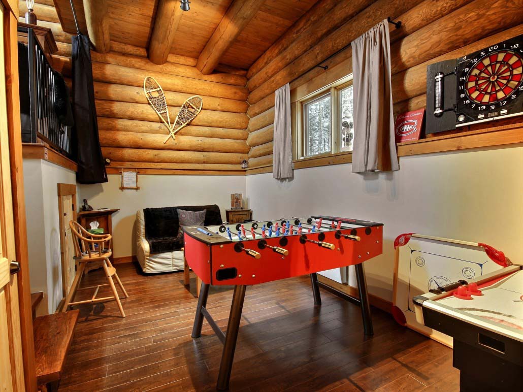 Salle de jeux Chalet Abénaki