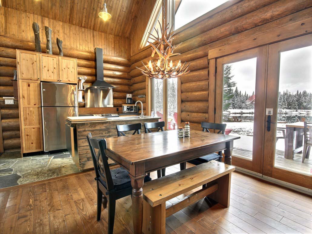 Salle à manger Chalet Abénaki