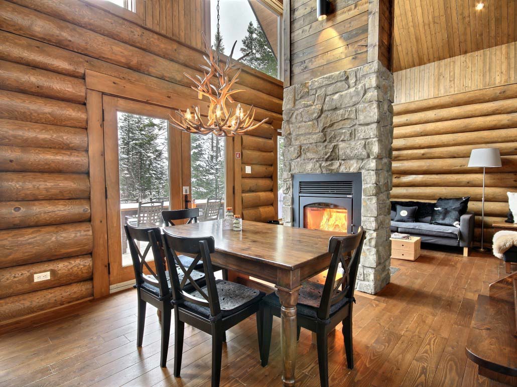 Salle à manger Chalet Abénaki