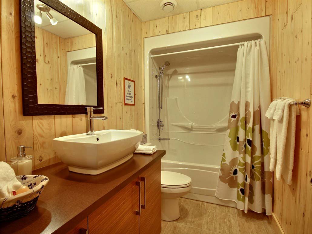 Salle de bain-2 Chalet L'Aigle Royal