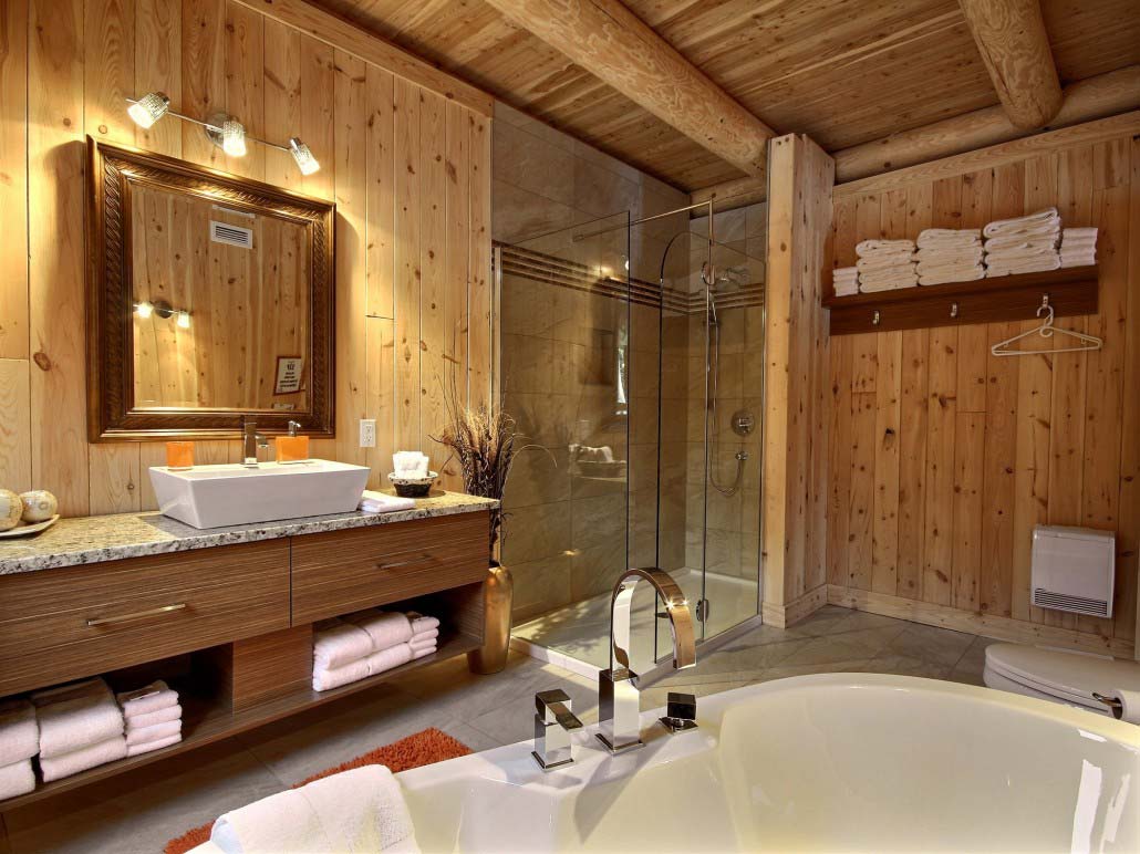 Salle de bain-1 Chalet L'Aigle Royal